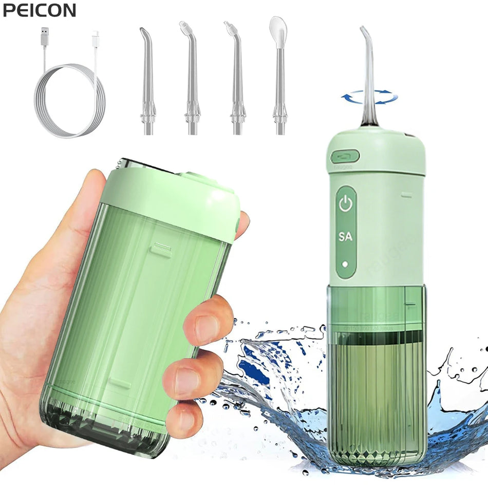 Portable Oral Irrigator Water Flosser USB Rechargeable for Teeth, Mouth Wash