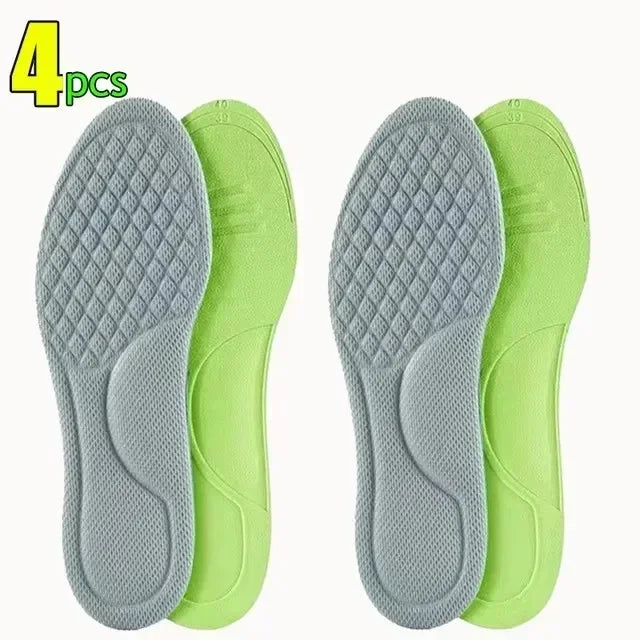 Memory Foam Antibacterial Orthopedic Insoles for Comfortable All-Day Support