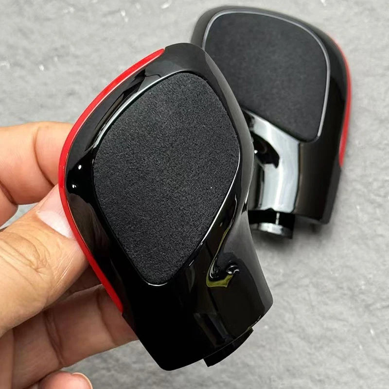 Volkswagen Golf Mk6 Mk7 R Κουμπί Ταχυτήτων, Δέρμα, Χρώμιο Ματ