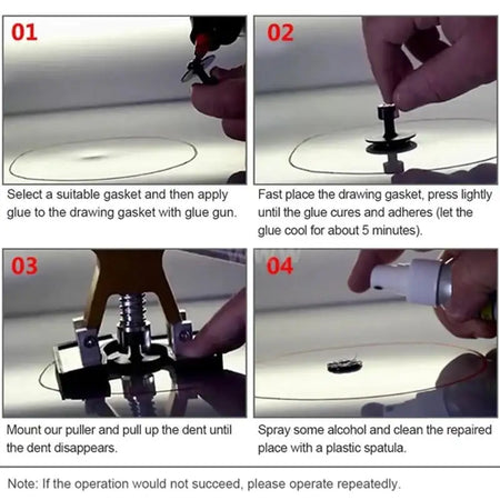 Adjustable Car Dent Puller Suction Cup Paintless Repair Kit