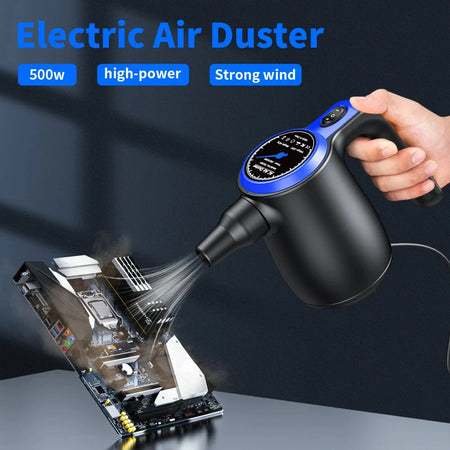 TD081 - High Power 500W Air Duster With 5 Nozzles For PC