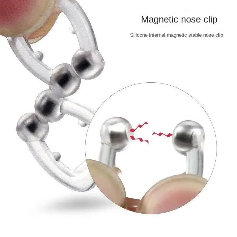 Anti Snoring Device Silicone Nose Clip - Magnetic Relief