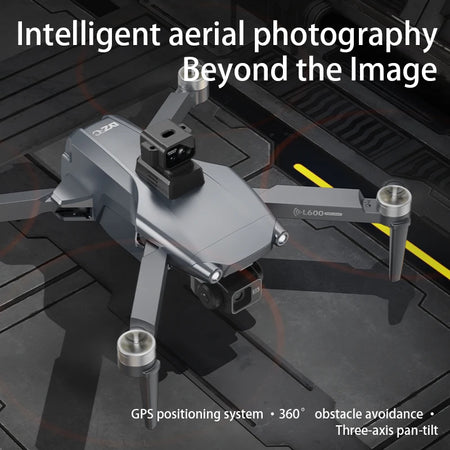 L600 PRO GPS Drone &ndash; 8K Dual Camera 3-Axis Gimbal Pro
