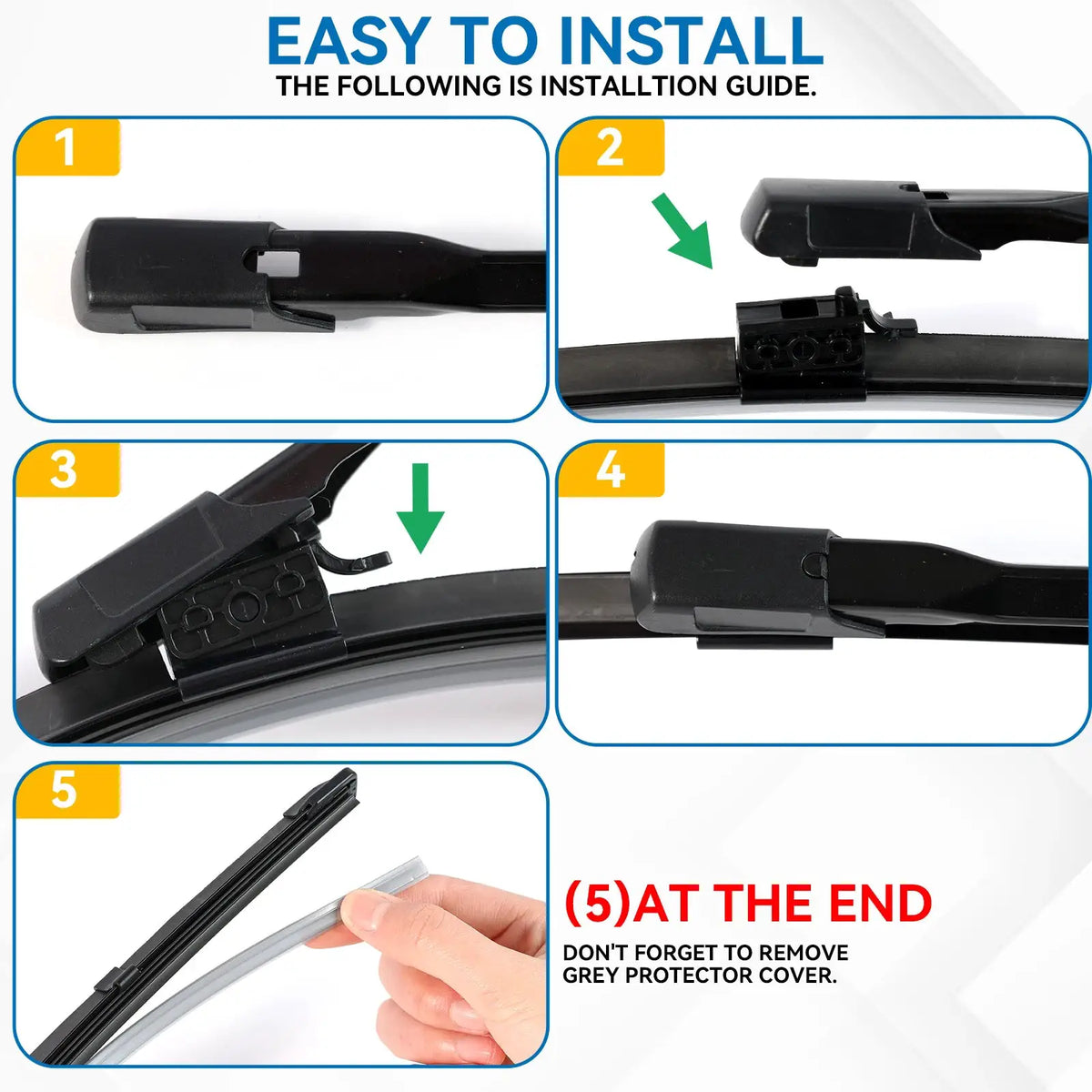 Windshield Windscreen Wiper Blades For Mercedes-Benz Sprinter VS30 2019 2020 2021 2022 2023 2024 2025 2026 Front Window Brush by InterCyprus Trading Ltd