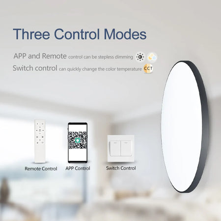 MARPOU Smart ceiling lamp led lamp for bedroom ceiling lights with Remote control Dimmable led lights for room Living room