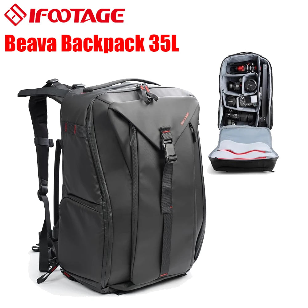 IFOOTAGE Beave BV-R35 Rolling Camera Bag &ndash; Wheeled Design 35L-Backpack