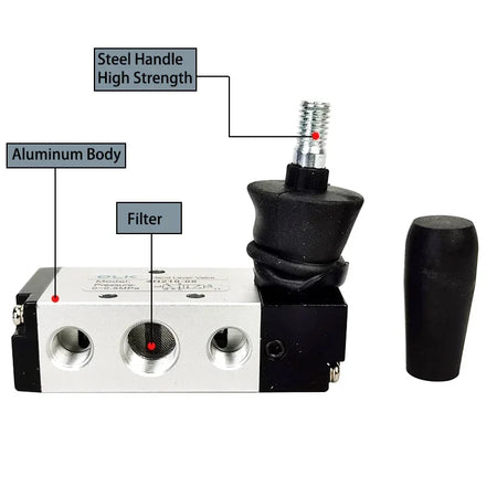 Air Valve Switch 4H210-08 4H310-10 4H410-15 &ndash; Direct Acting