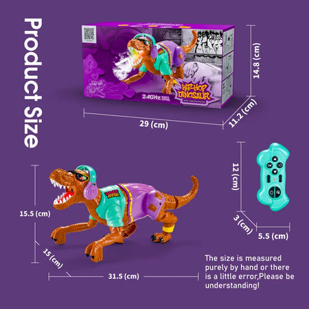 Spray Dinosaurs Infrared RC Animal &ndash; With Light and Spray