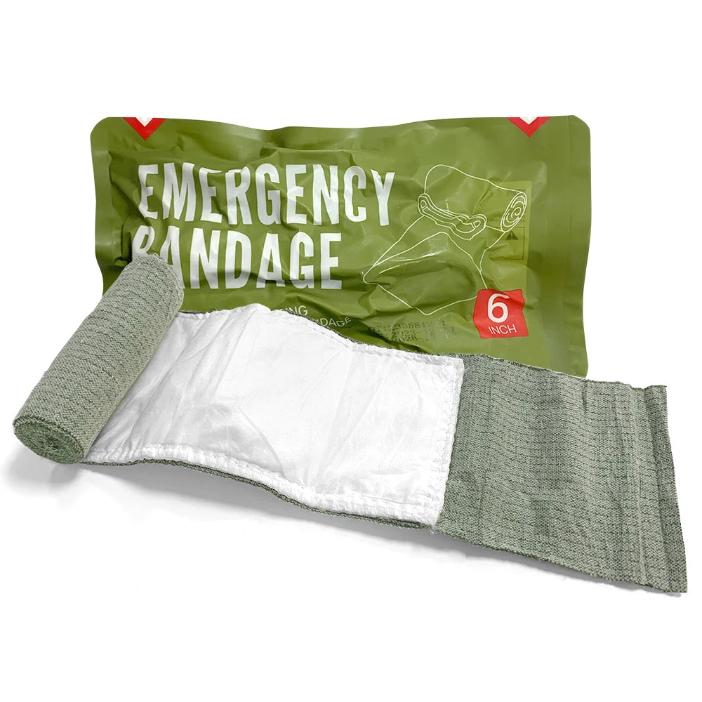 4In 6In Israeli Bandage Wound Dressing &ndash; Hemorrhage Control 6in