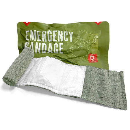 4In 6In Israeli Bandage Wound Dressing &ndash; Hemorrhage Control 6in