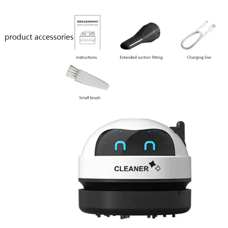 Mini Vacuum Cleaner Smart Robot - Portable Dust Extractor
