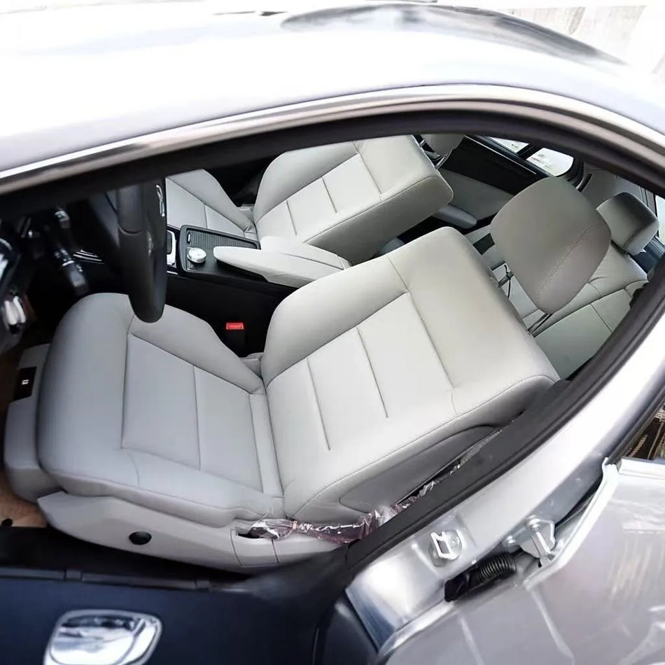 Coprisedili in pelle Nappa per Mercedes E Class W212 Set Completo