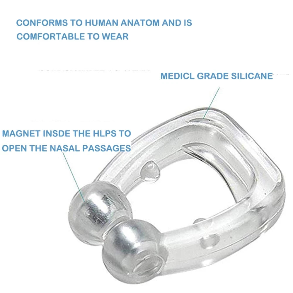 YUKUI Anti Snoring Nose Clip - Magnetic Silent Sleep Aid