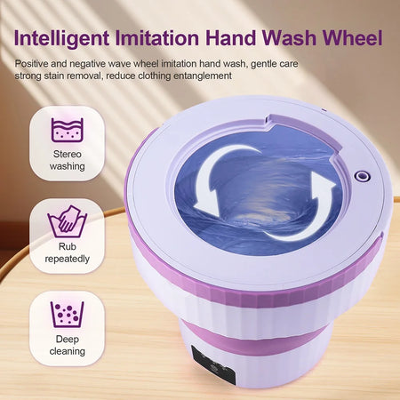 7L Portable Folding Washing Machine &ndash; Compact and Automatic Laundry Solution