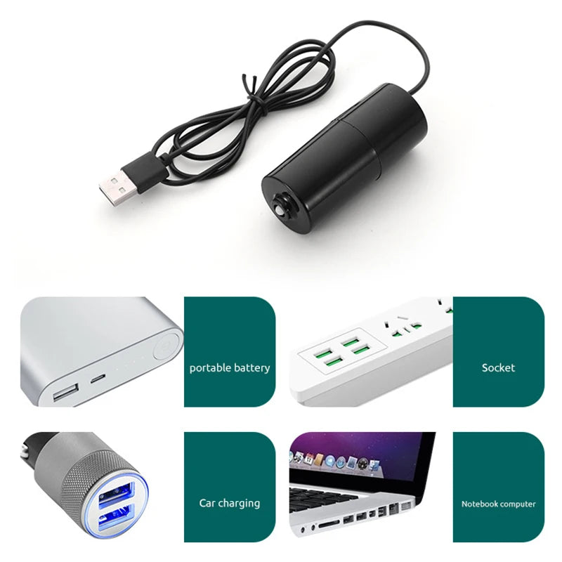 TUNFAN AB479 Aquarium Oxygen Air Pump &ndash; USB Silent Portable