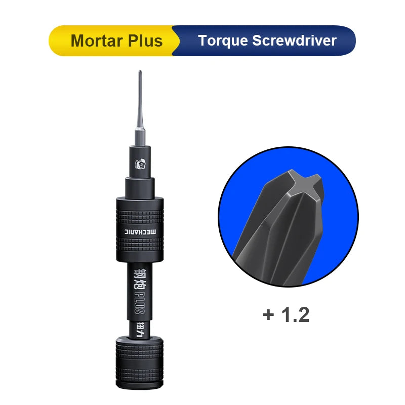MECHANIC Mortar Plus Universal Torque Screwdriver Set &ndash; High Precision Disassembling 1.2