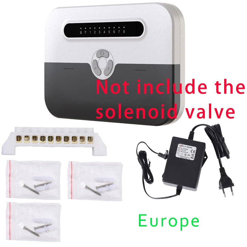 8 Station WiFi Indoor Smart Sprinkler Controller 8waysEU