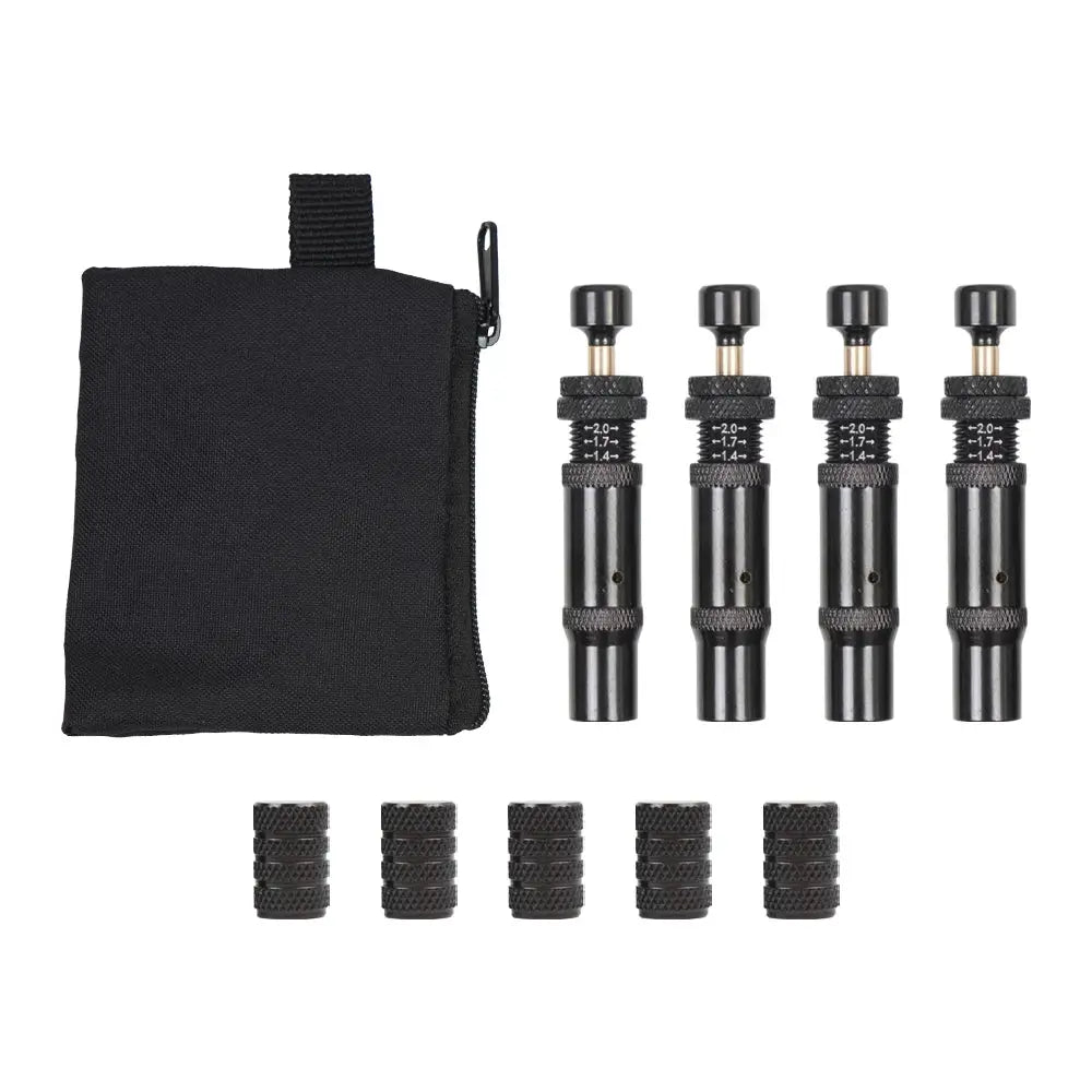 Adjustable Auto-Stop Tire Deflator Valve Kit Screw-on Tyre Air Down Tool Offroad Accessories Fit for Offroad 4x4 by InterCyprus Trading Ltd