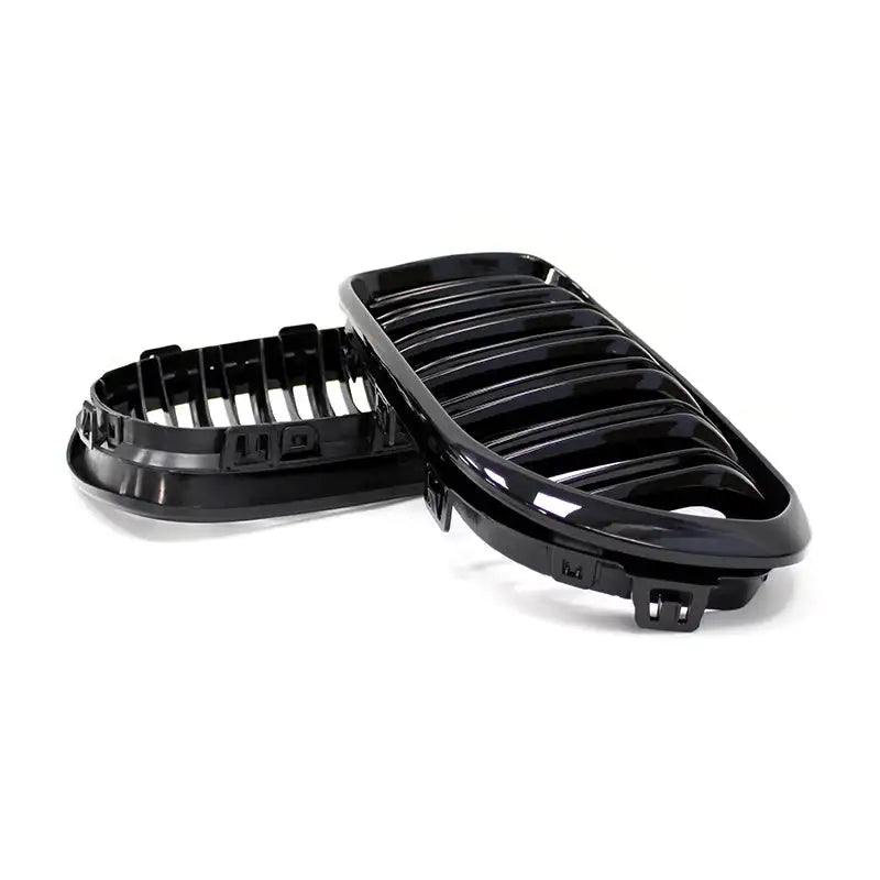 Gloss Black ABS Kidney Grille For BMW F20 F21 Hatchback