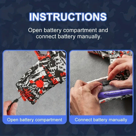 New M416 Electric Blaster Gun Set - High Precision Shooting