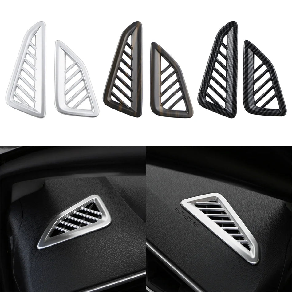 Pokrov okvira ventilacije klima uređaja Toyota Corolla Cross XG10 Hybrid ABS mat srebrna