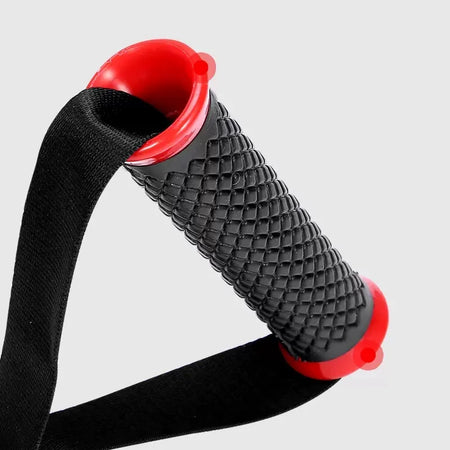 Multifunction Gym Resistance Bands Handles - Anti-slip Grip &amp; Strong Nylon