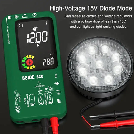 BSIDE Smart Digital Multimeter Infrared Temperature True RMS