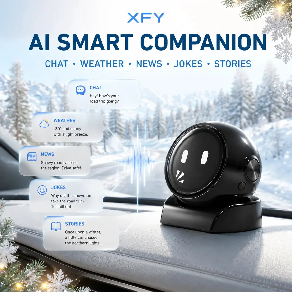 AI Voice Robot with GPS Navigation for Volkswagen Cars by InterCyprus Trading Ltd