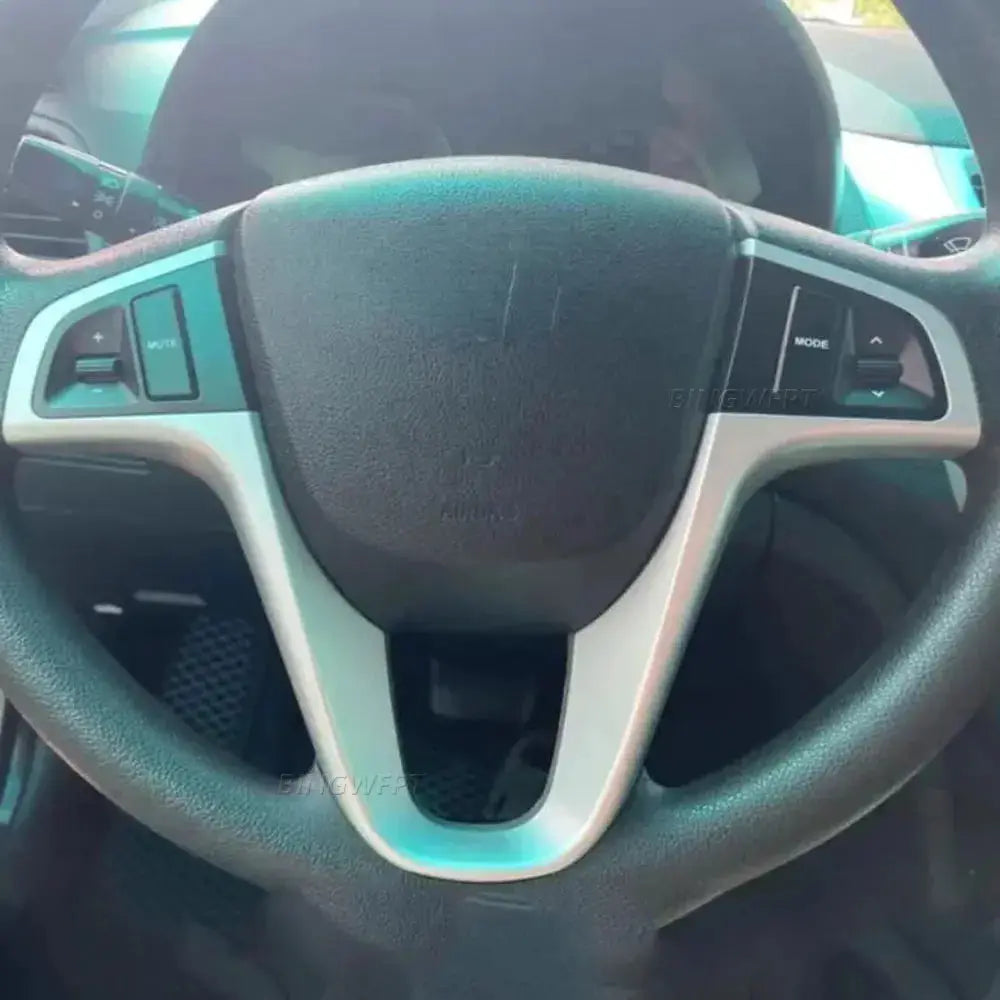 Steering Wheel Remote Control Button For Hyundai VERNA SOLARIS 2010-2015 Multi-function Handsfree Bluetooth Connect Audio Switch by InterCyprus Trading Ltd