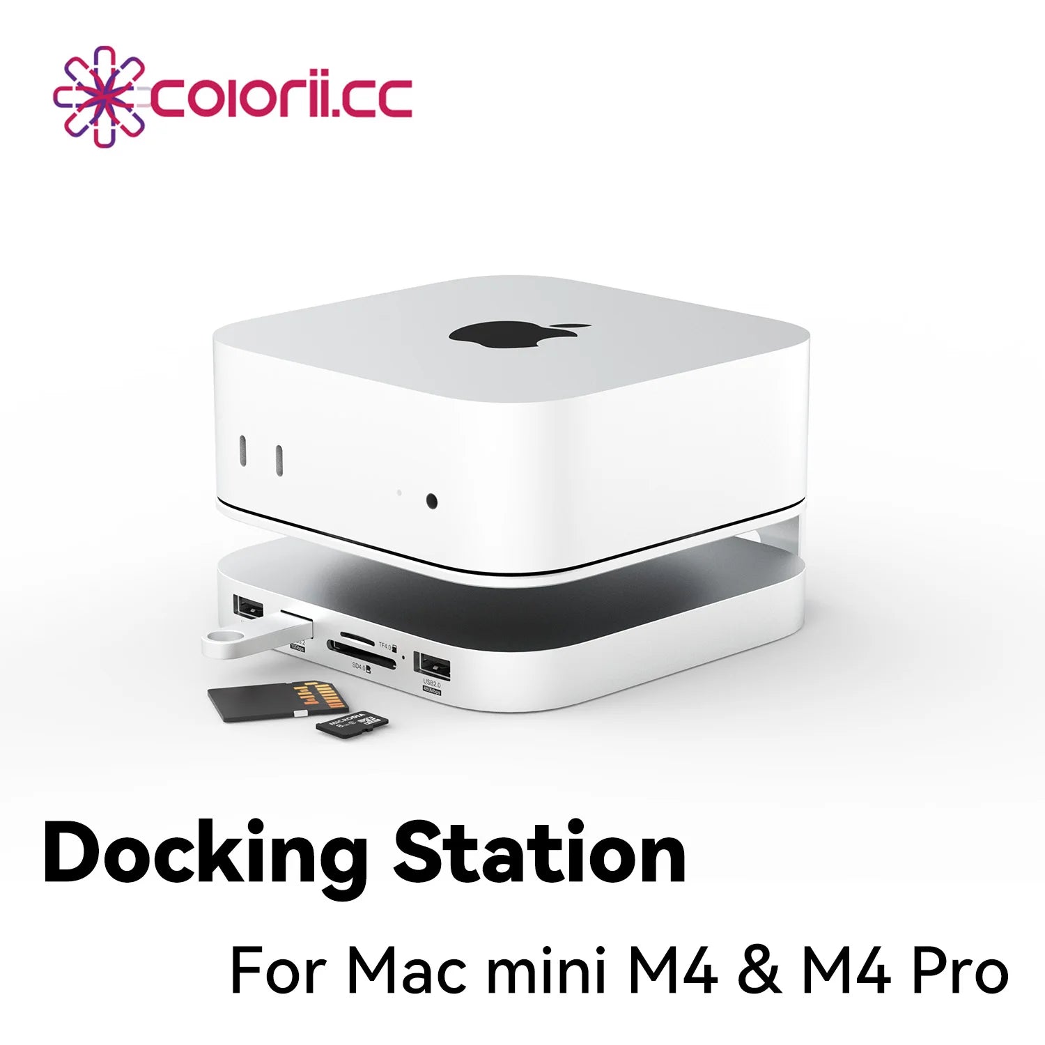 Mac Mini USB C Hub With M.2 SSD Enclosure &ndash; Type-C Dock