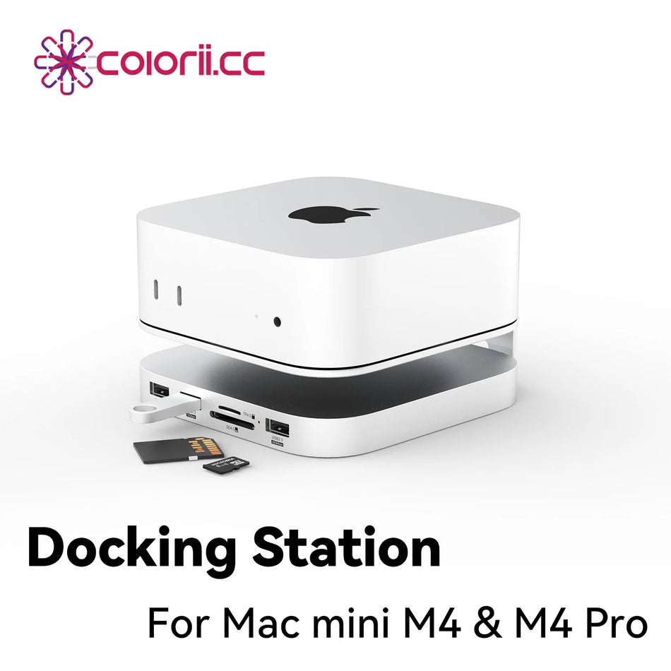 Mac Mini USB C Hub With M.2 SSD Enclosure &ndash; Type-C Dock