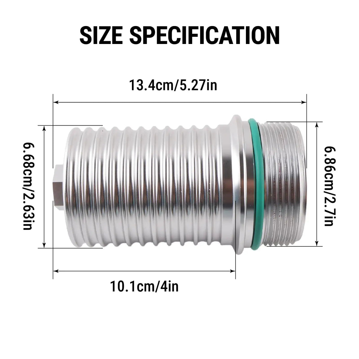 PIKBUK Gearbox Filter Housing For VW Audi DSG 7 Speed Aluminum Alloy Filter Cover Car Modification DQ380 DQ381 DQ500 Shell by InterCyprus Trading Ltd