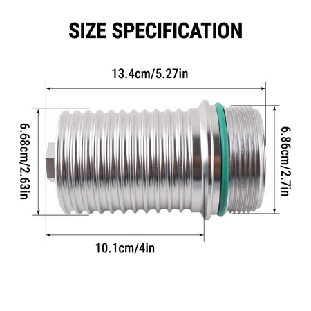 PIKBUK Gearbox Filter Housing For VW Audi DSG 7 Speed Aluminum Alloy Filter Cover Car Modification DQ380 DQ381 DQ500 Shell by InterCyprus Trading Ltd