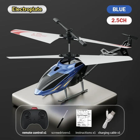 3.5Ch Rc Helicopter Alloy &ndash; App Controlled Flight Time 2.5CH blue plastic