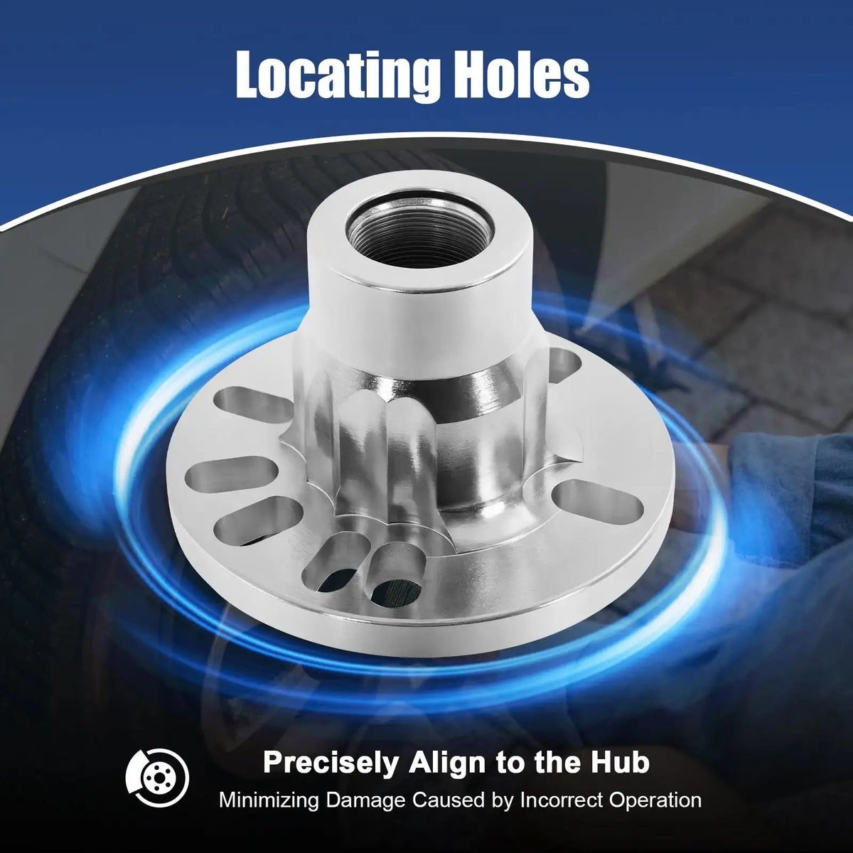 Universal Wheel Hub Removal Tool &ndash; 10 Ton Cylinder Durable