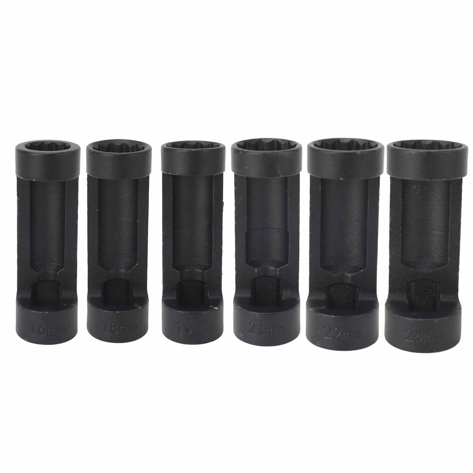 Estink Stödhjulsmutterhylsa 12-Punkter 81mm Högstyrka Fjädringsverktyg för Bilar