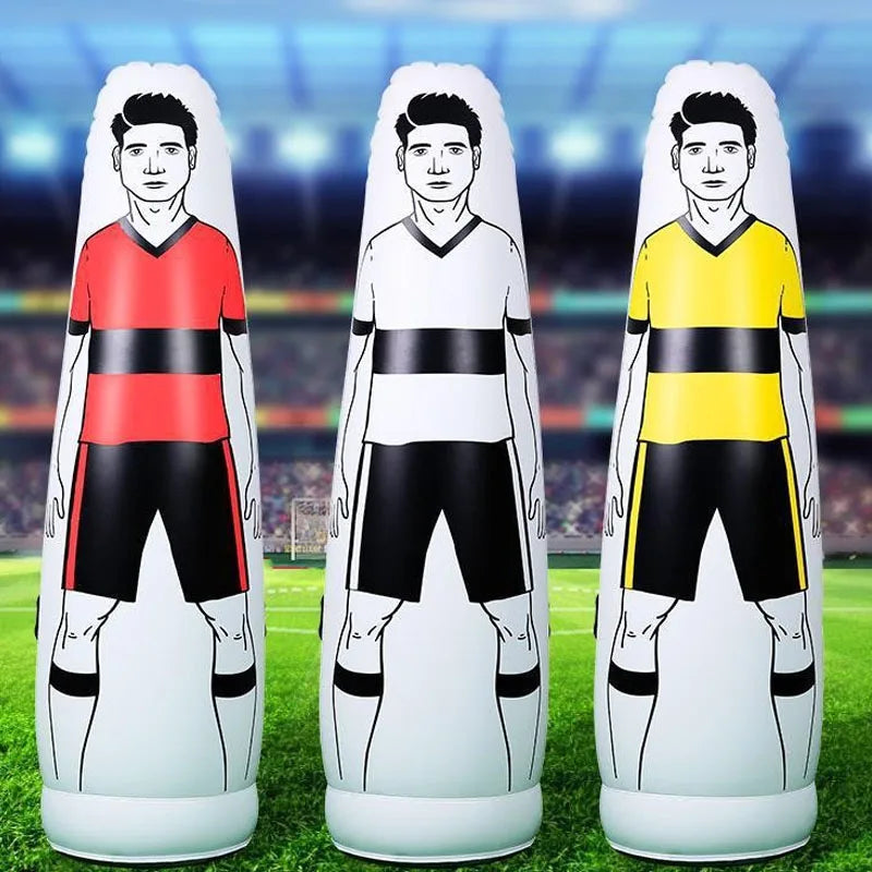 Soccer Inflatable Wall Training Dummy &ndash; Ideal Free Kick Training Aid