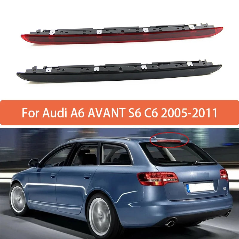 Стоп-сигнал с высоким монтажом красный светодиодный ABS для Audi A6 Avant S6 C6 2005-2011