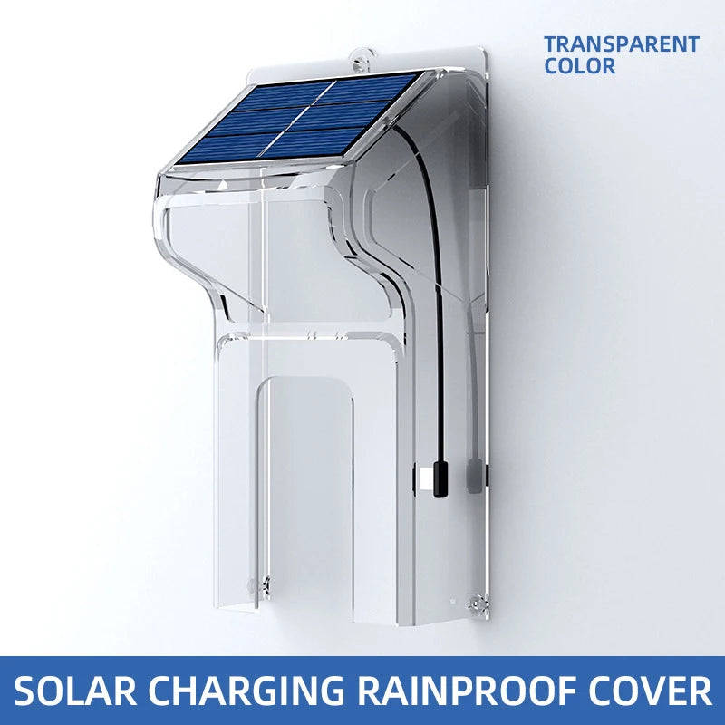 Luxuglow 720p Wireless Doorbell &ndash; Solar Powered Operation solar charge cover