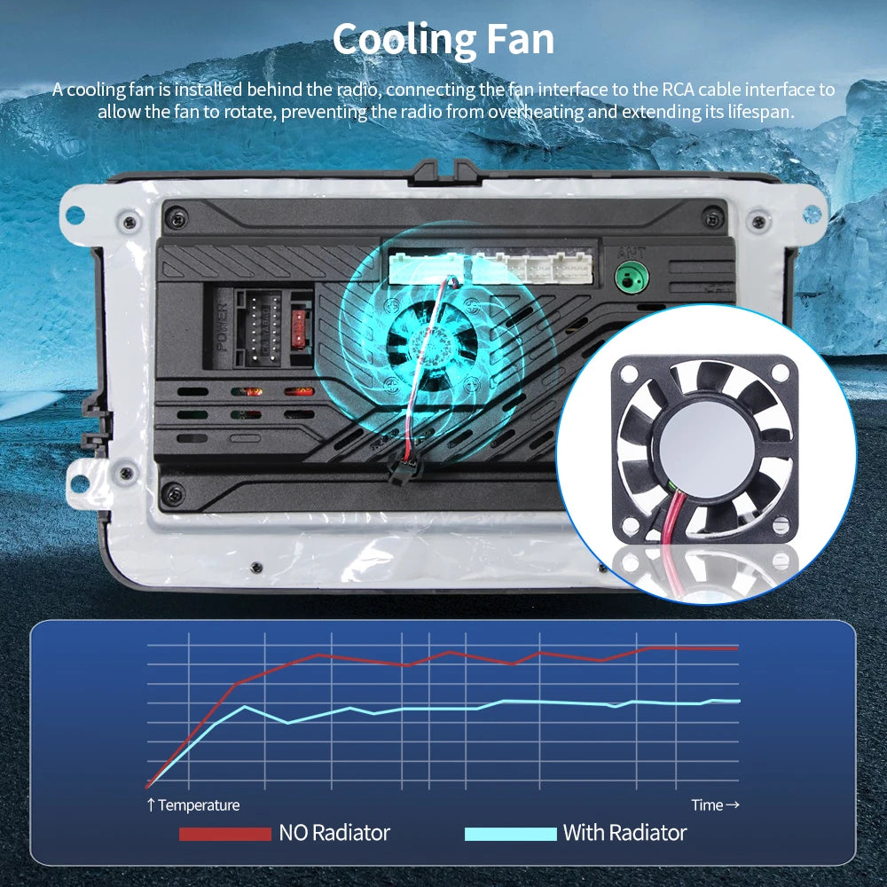 7inch Android 13.0 Car Radio &ndash; WiFi Bluetooth Stereo