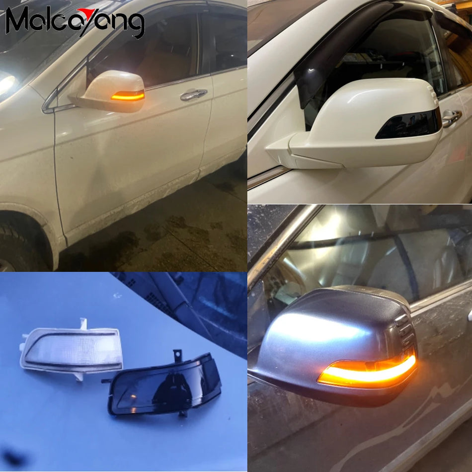 Сигнальные огни LED для боковых зеркал для Honda CR-V Crosstour 2007-2016