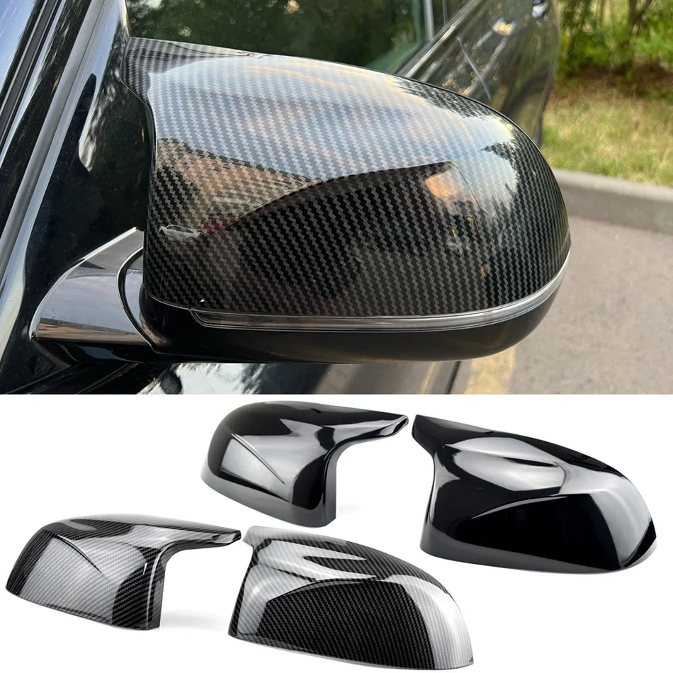 Cubierta de Espejo Retrovisor de Fibra de Carbono para BMW X3 X4 X5 X6 F25 F16 F15