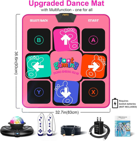 Dance Mat Game for TV PC &ndash; Wireless Multi-Game Fitness Carpet