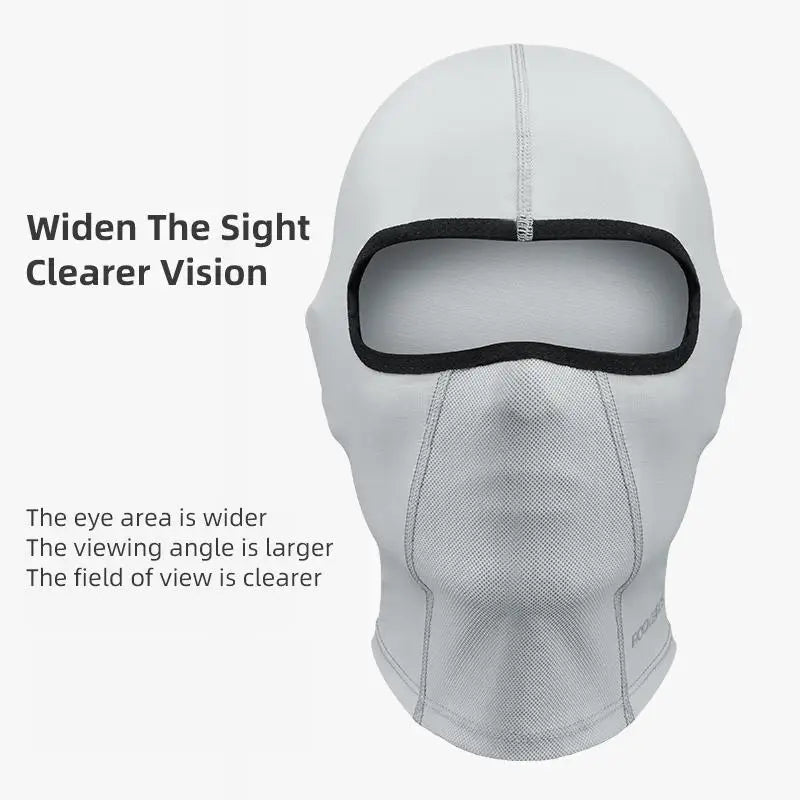 ESLNFC Half Face Cycling Mask - Comfortable Ice Silk Balaclava for Breathable Protection