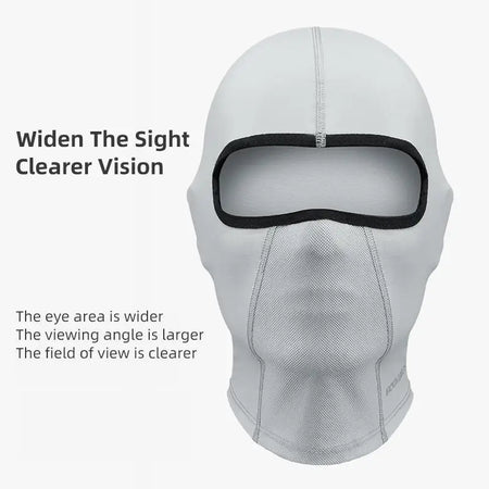 ESLNFC Half Face Cycling Mask - Comfortable Ice Silk Balaclava for Breathable Protection