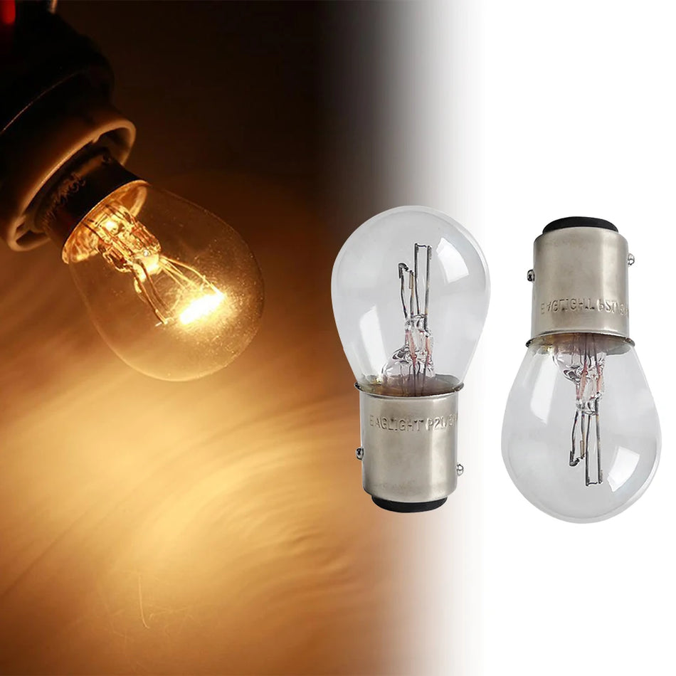 Hulit 1157 BAY15D LED Turn Signal Bulbs For Vehicle Tail Lights, Yellow