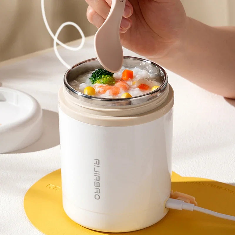600ML USB Electric Heating Lunch Box &ndash; Keeps Food Warm 60C
