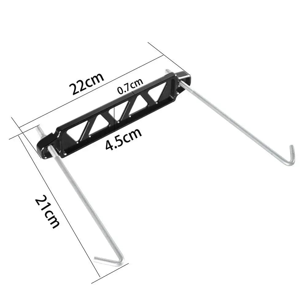 Universal Aluminum Auto Battery Tie Down Mount Holder Bracket Brace Bar For Honda Civic EK EG Group 21 22R 26R 27H 140R by InterCyprus Trading Ltd