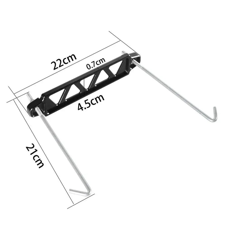 Universal Aluminum Auto Battery Tie Down Mount Holder Bracket Brace Bar For Honda Civic EK EG Group 21 22R 26R 27H 140R by InterCyprus Trading Ltd