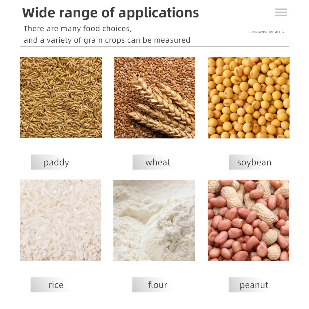 TK100S Grain Moisture Tester &ndash; Digital LCD Display